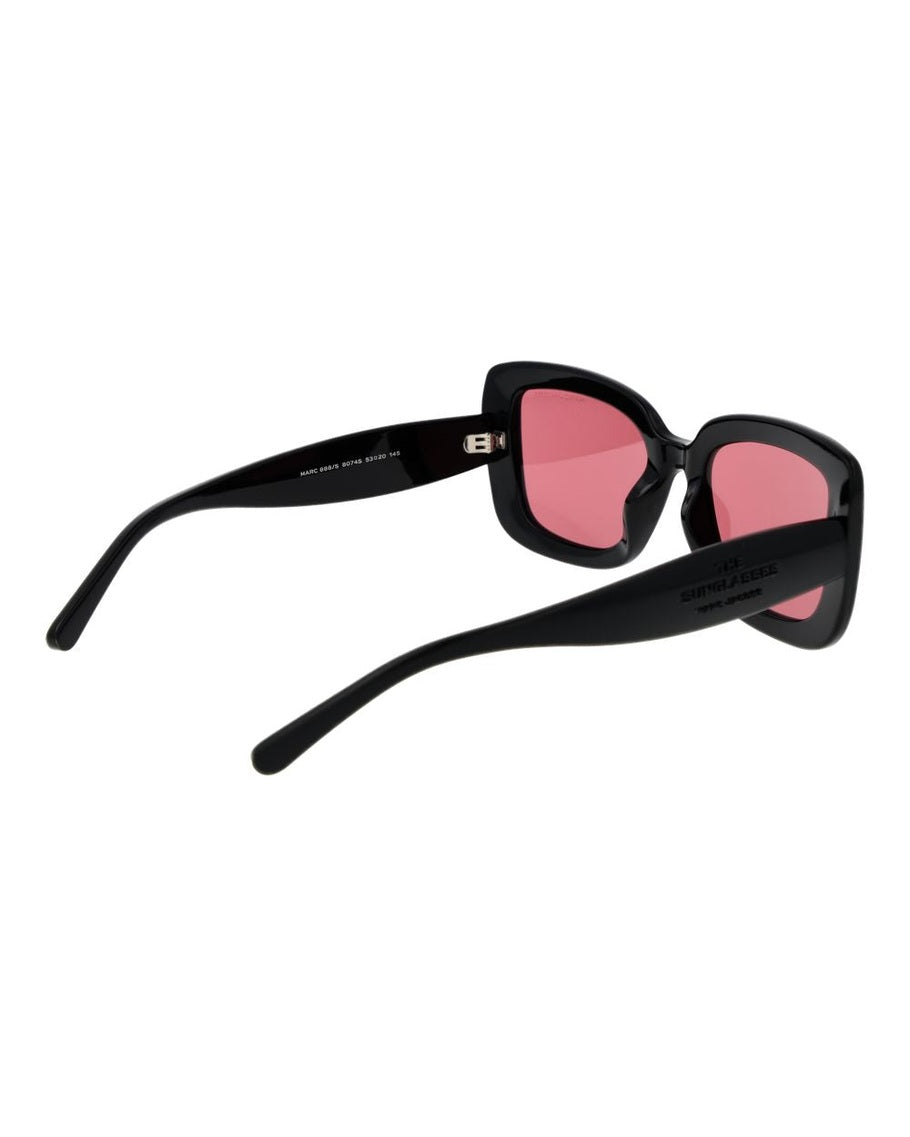 Marc Jacobs Black Plastic Sunglasses Glam Steals