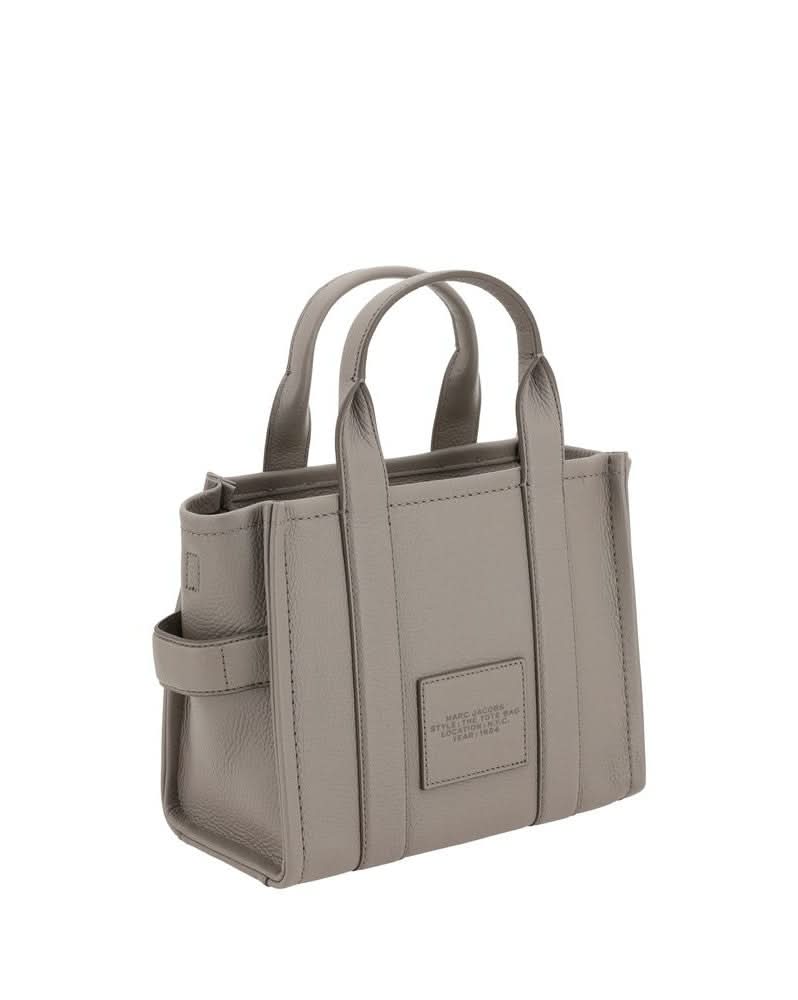 Marc Jacobs Gray Calf Leather Bos Taurus Handbag Shopper Bags