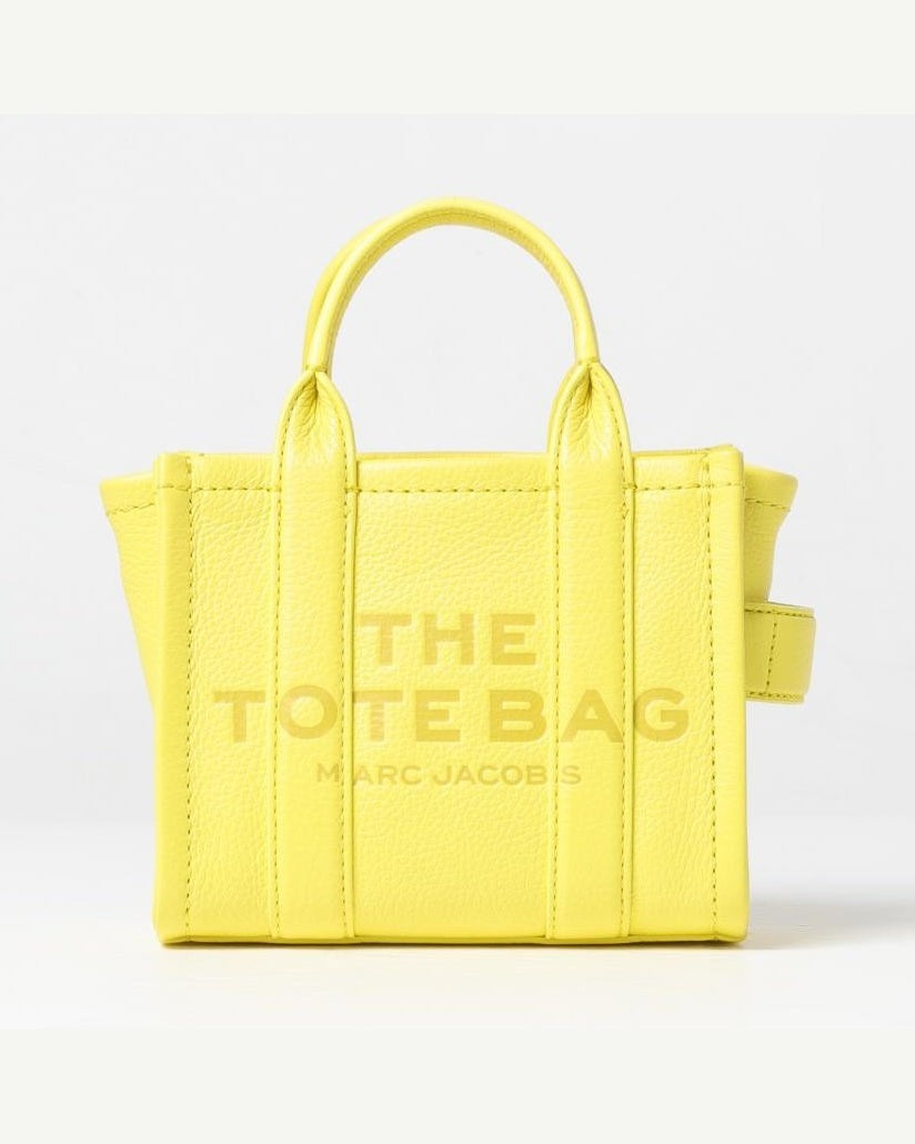 Marc Jacobs Leather Bicolor Tote Bag
