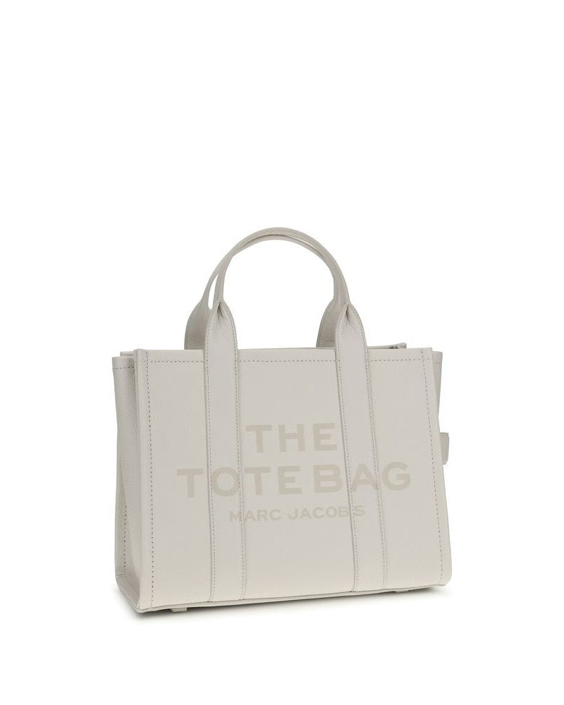 Marc Jacobs White Calf Leather Bos Taurus Handbag