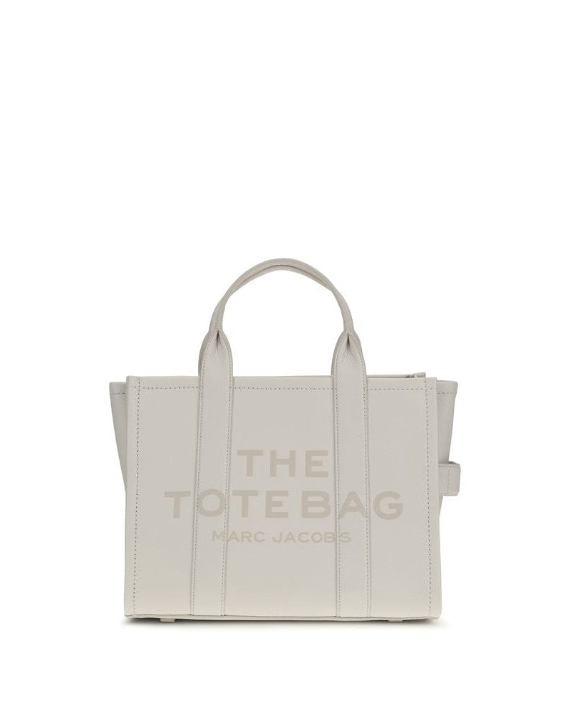 Marc Jacobs White Calf Leather Bos Taurus Handbag