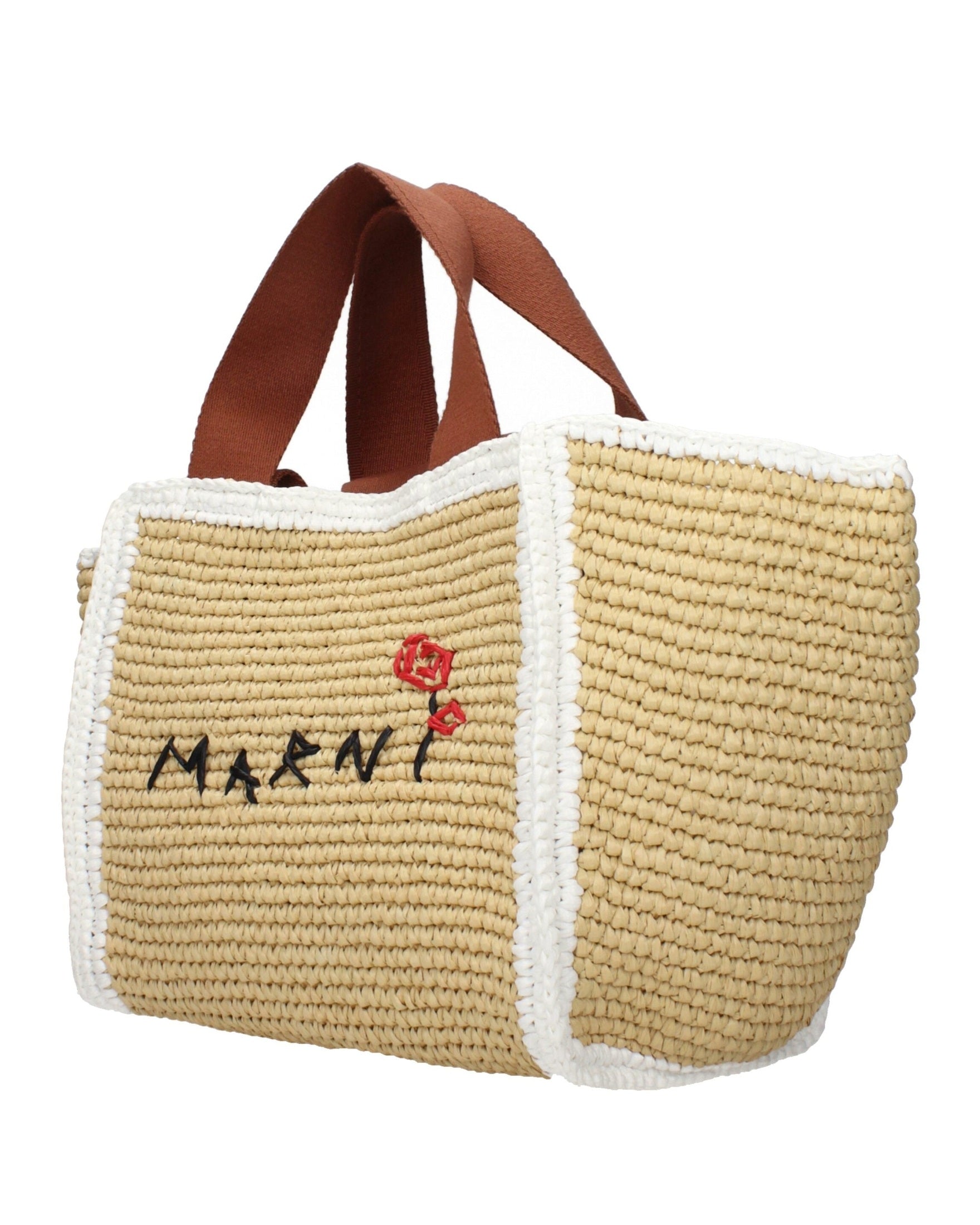 Marni Beige Raffia Handbag Glam Steals