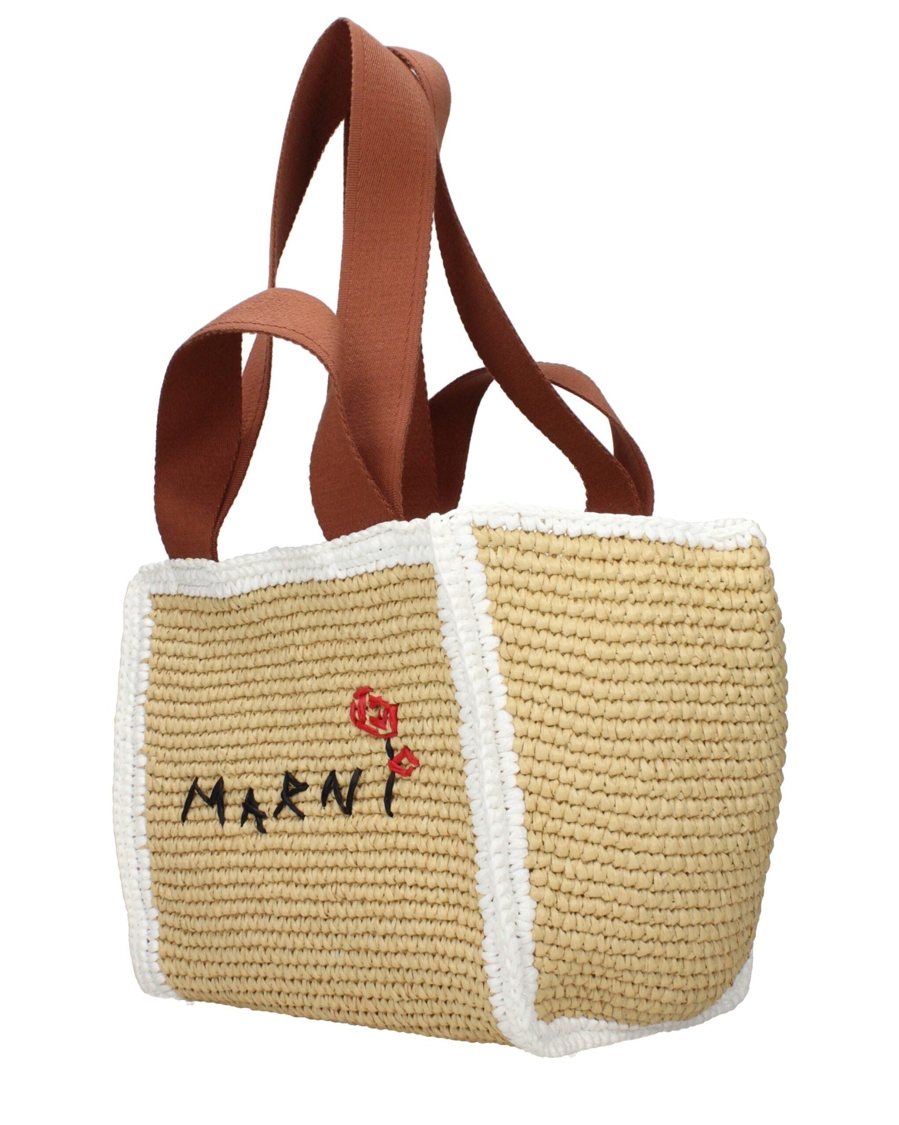 Marni Beige Raffia Handbag Glam Steals