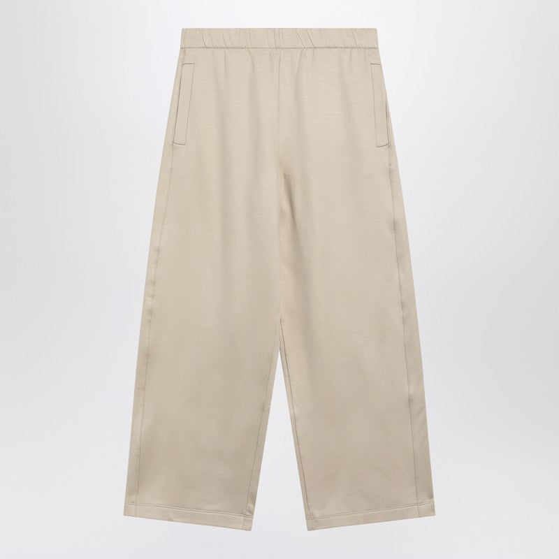 Max Mara Beige Silk Blend Trouser Glam Steals