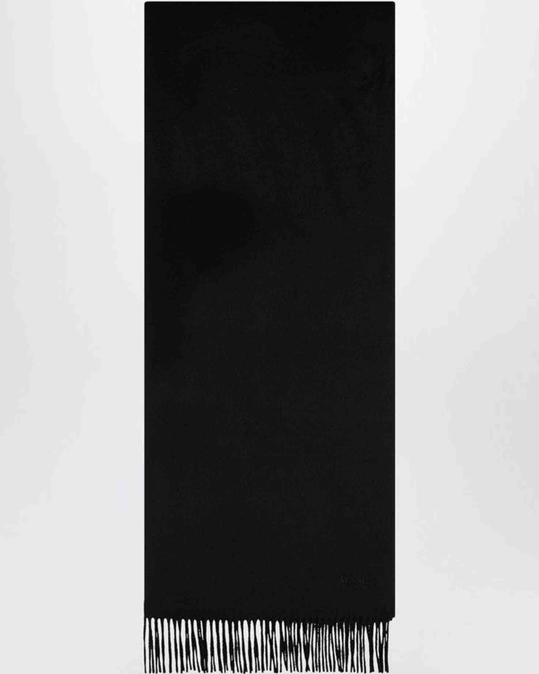 Max Mara Black Cashmere Scarf Glam Steals