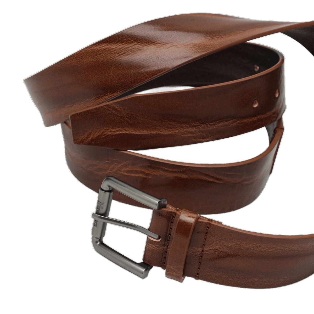 Max Mara Brown Leather Long Belt Glam Steals