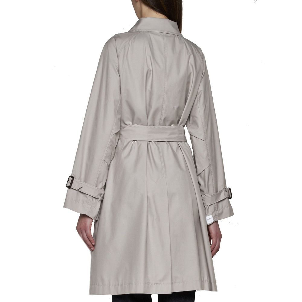 Max Mara Cotton Blend Trench Coat Glam Steals