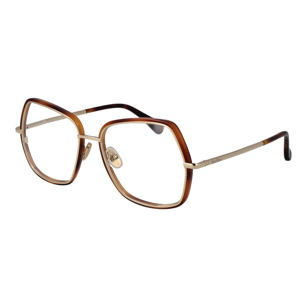 Max Mara Gold Women Optical Frame Glam Steals