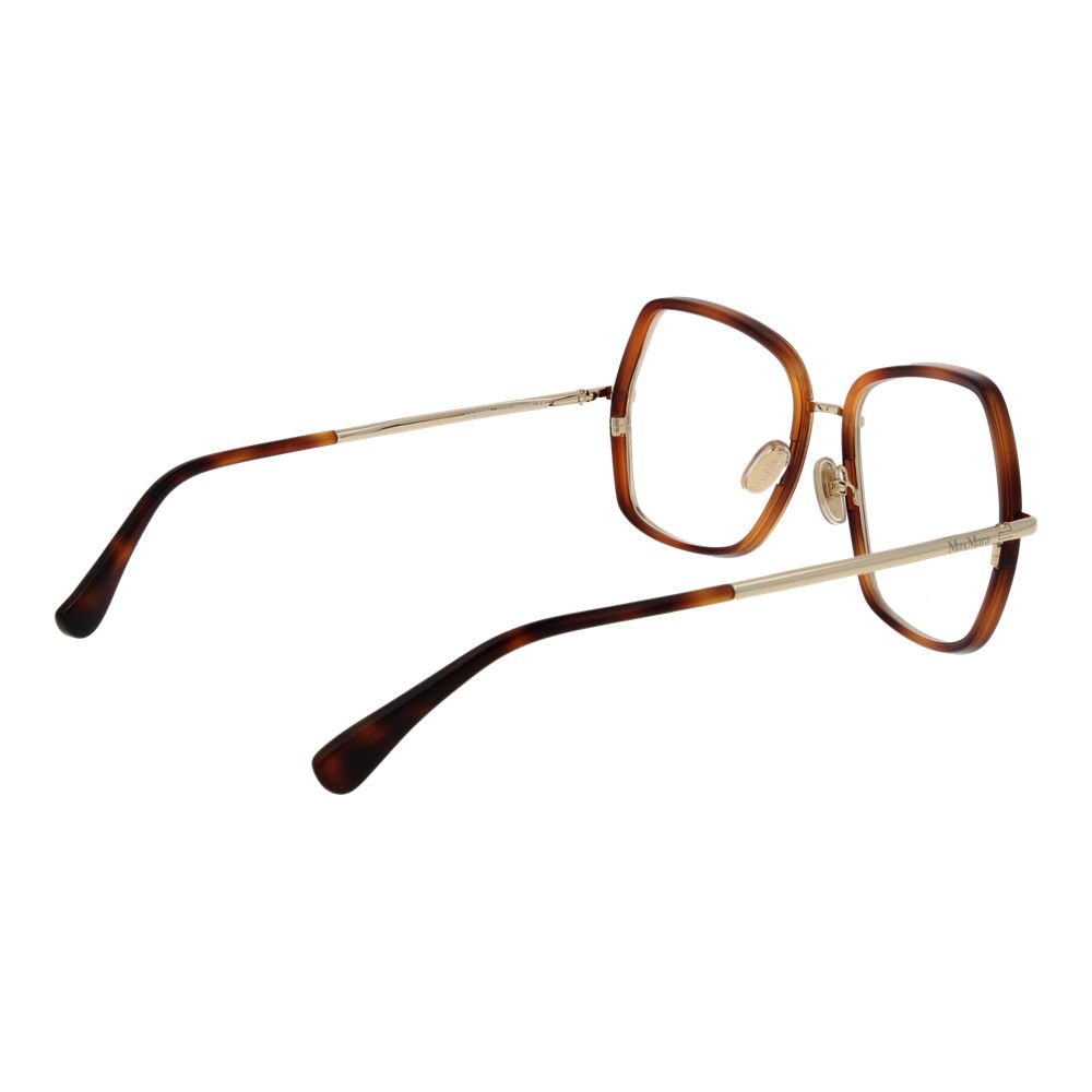 Max Mara Gold Women Optical Frame Glam Steals