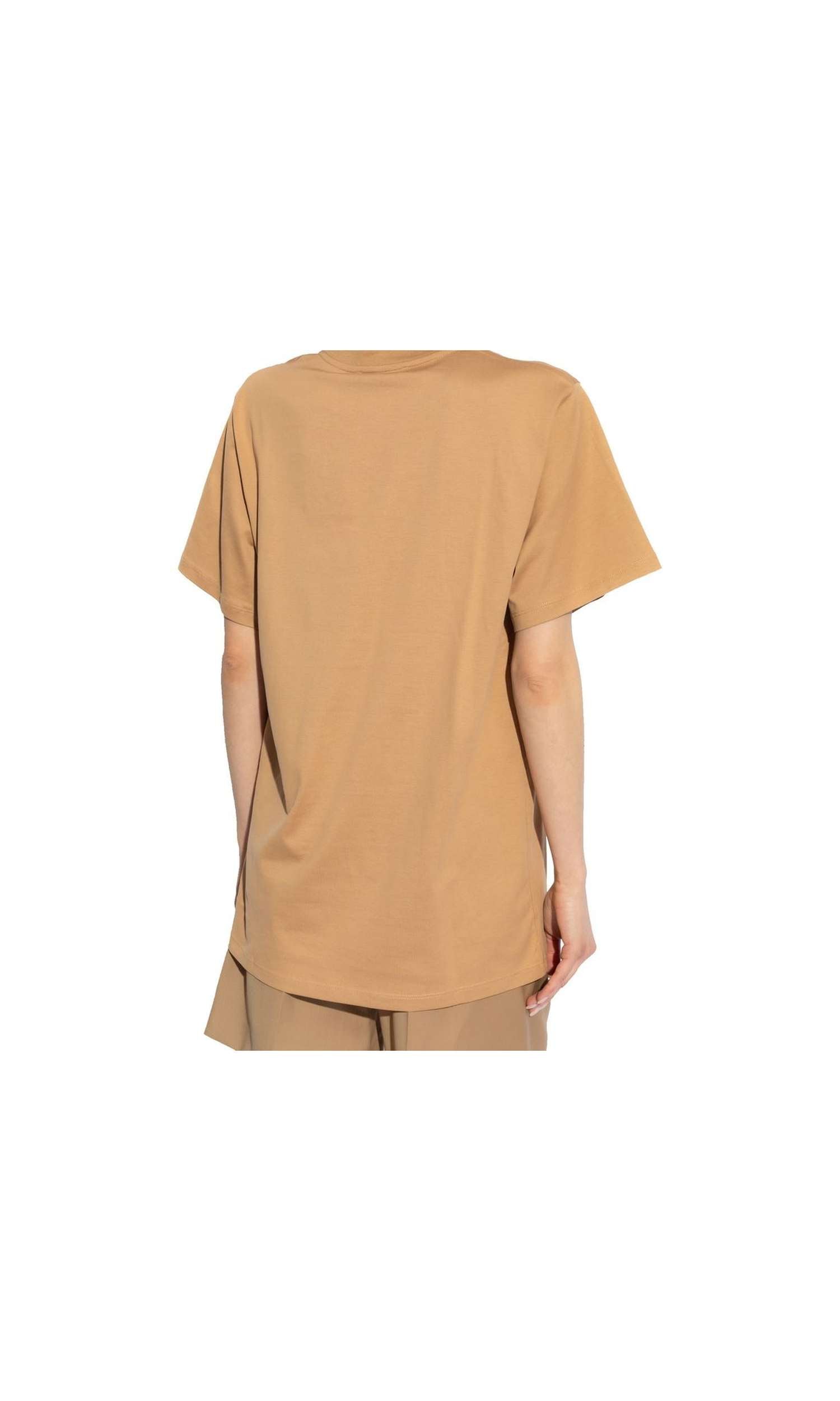 Max Mara Mango Logo Embroidered T-Shirt Glam Steals