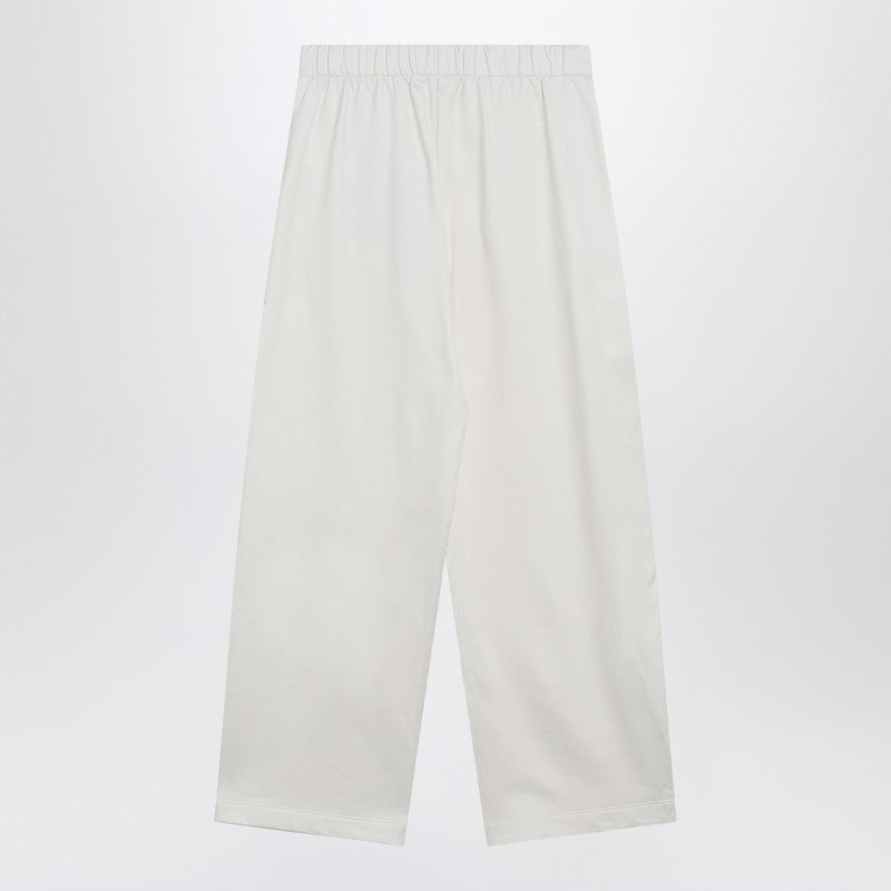Max Mara White Silk Blend Trouser Glam Steals