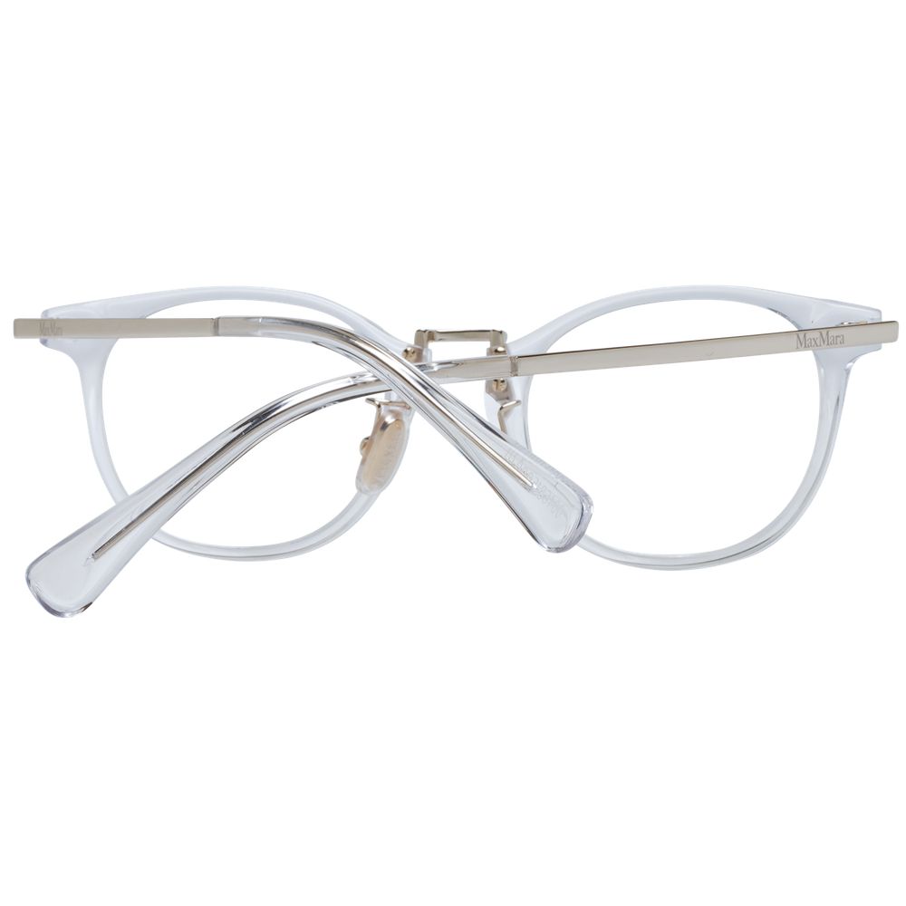 Max Mara White Women Optical Frame Glam Steals