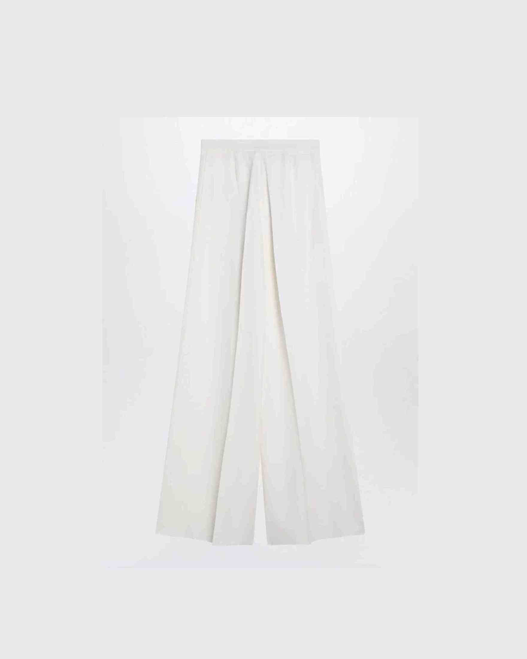 Max Mara White wool gabardine trousers Glam Steals