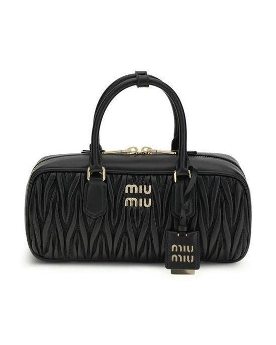 Miu Miu Black Lamb Ovis Aries Shoulder Bag Glam Steals