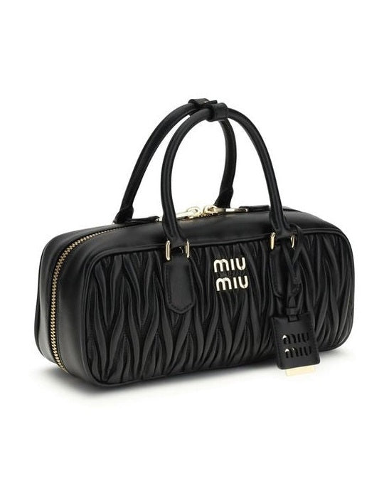 Miu Miu Black Lamb Ovis Aries Shoulder Bag Glam Steals
