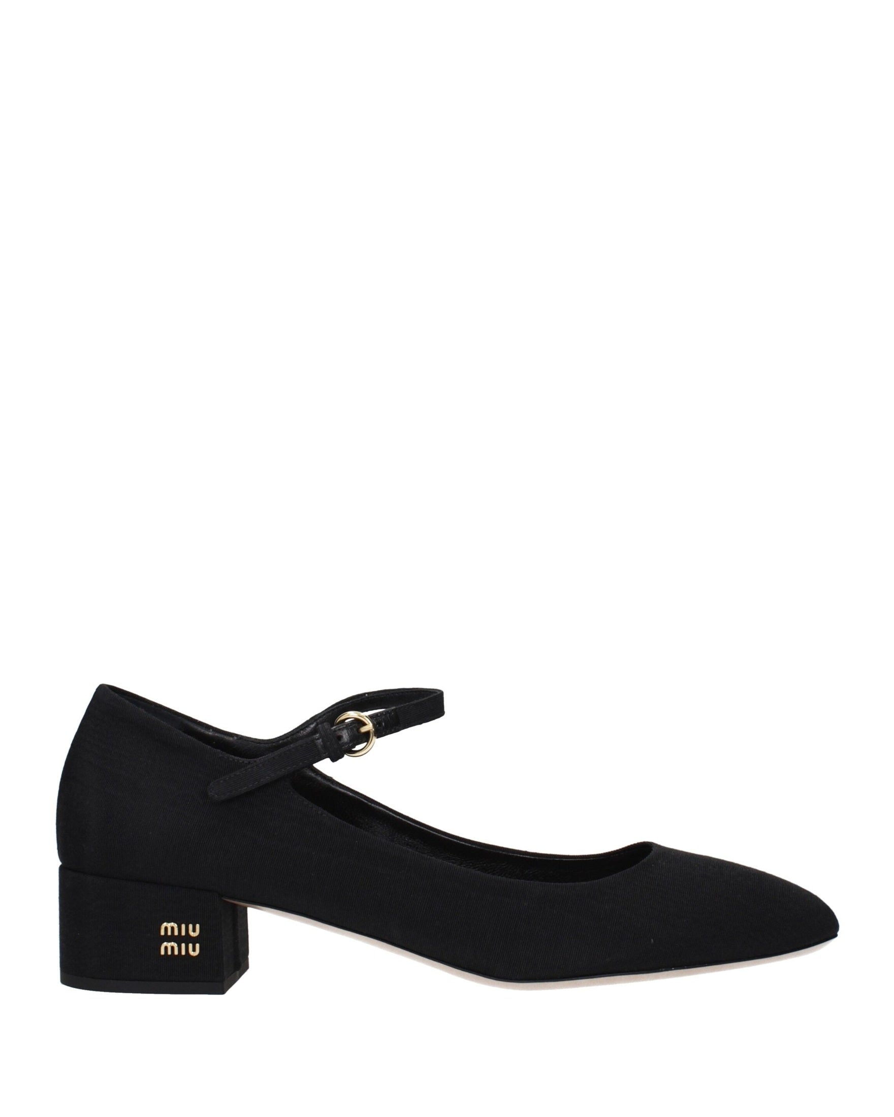 Miu Miu Black Mid Heel Pumps Glam Steals