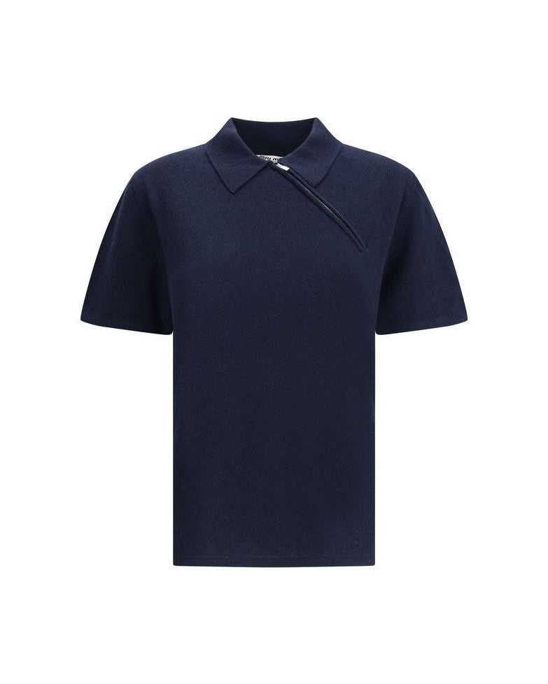 Miu Miu Blue Cashmere Sweatshirt Glam Steals