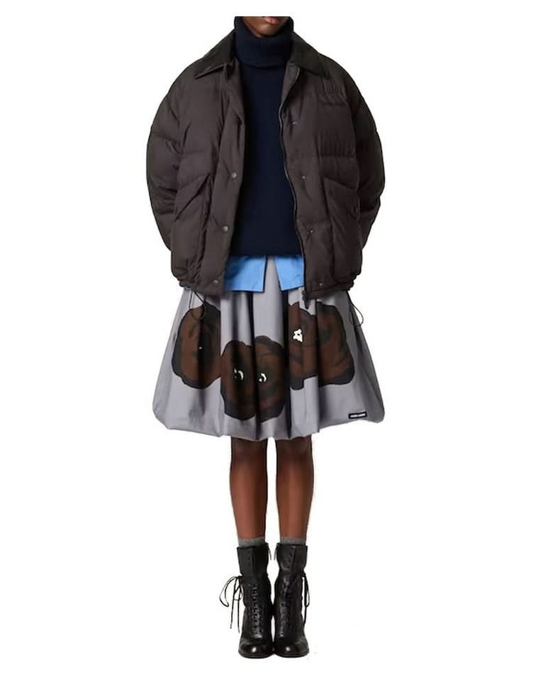 Miu Miu Blue Cashmere Turtleneck