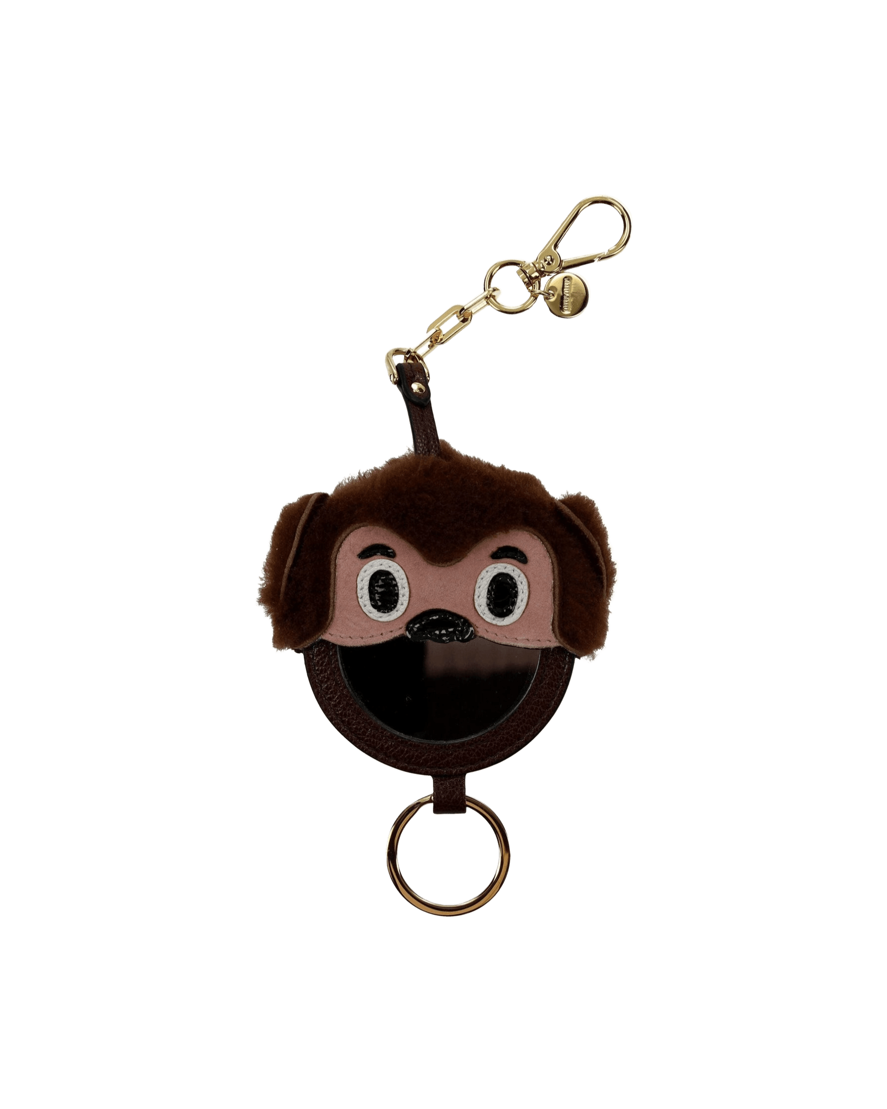 Miu Miu Brown Fur Keychains Glam Steals