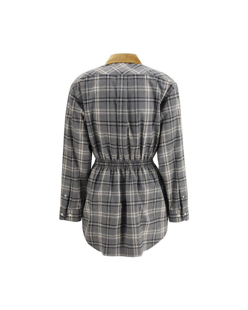 Miu Miu Gray Cotton Casual Dress Glam Steals