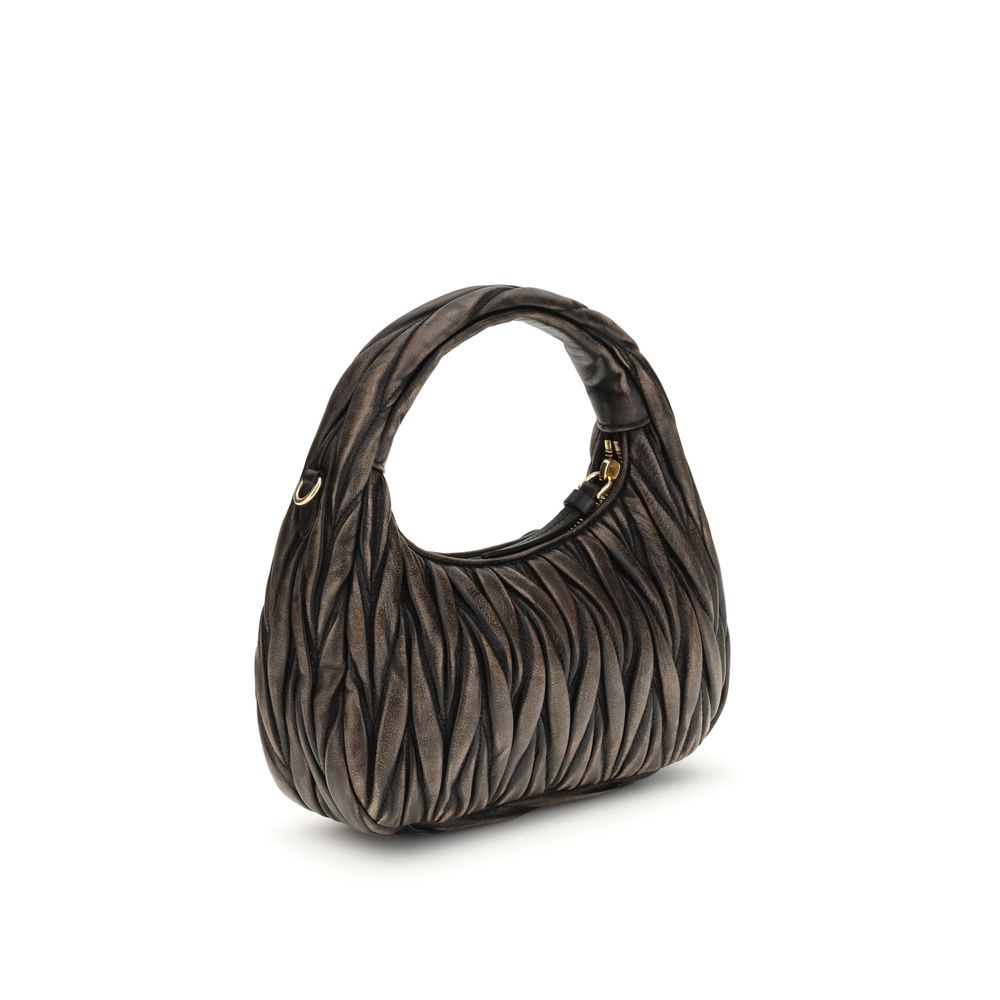 Miu Miu Leather Wander Bag in Quilted