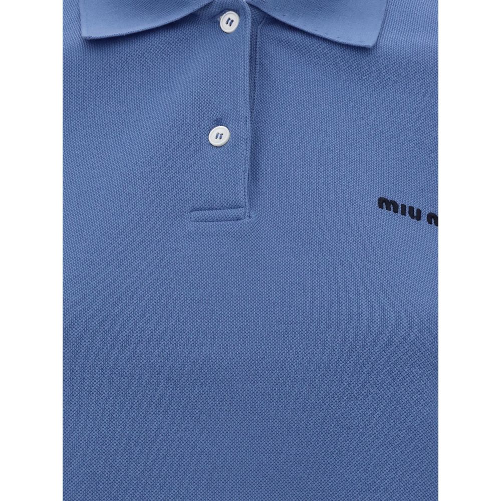 Miu Miu Polo Crop Shirt Glam Steals
