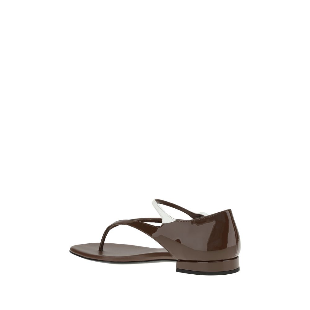 Miu Miu Thong Sandals Glam Steals