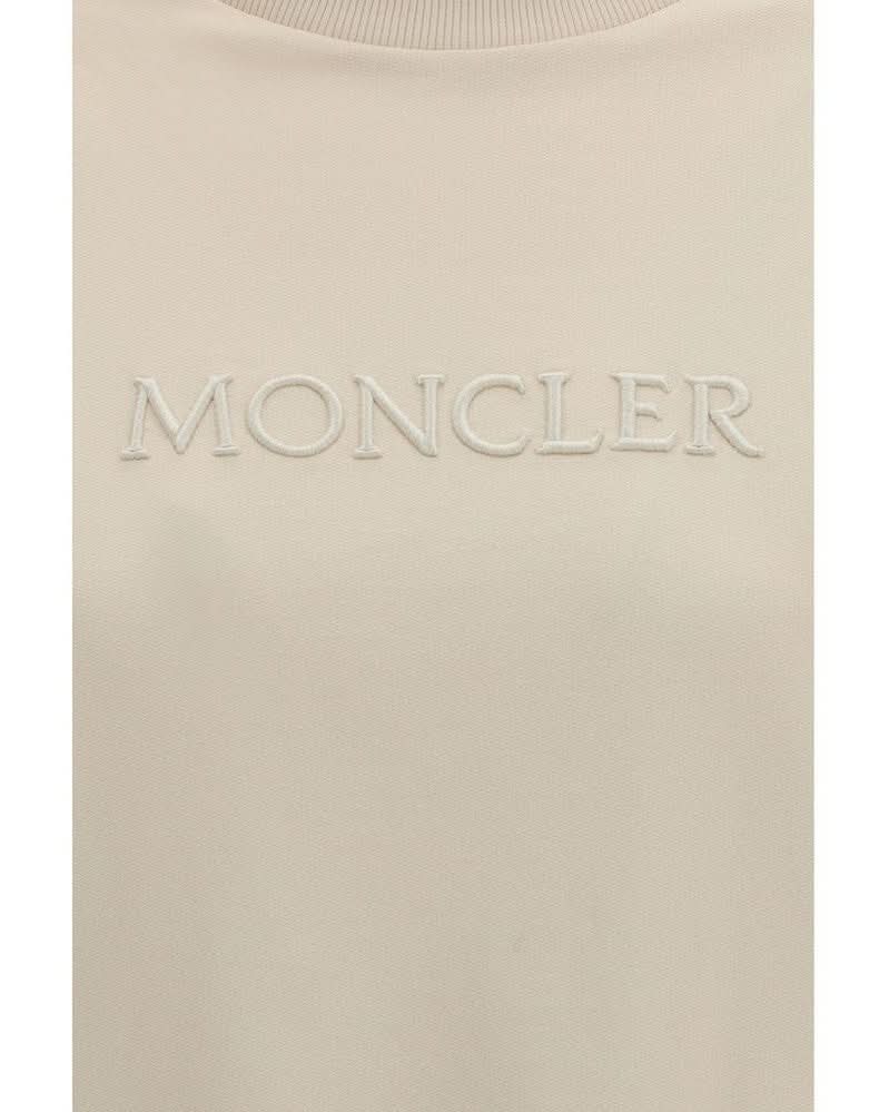 Moncler Beige Cotton Sweatshirt