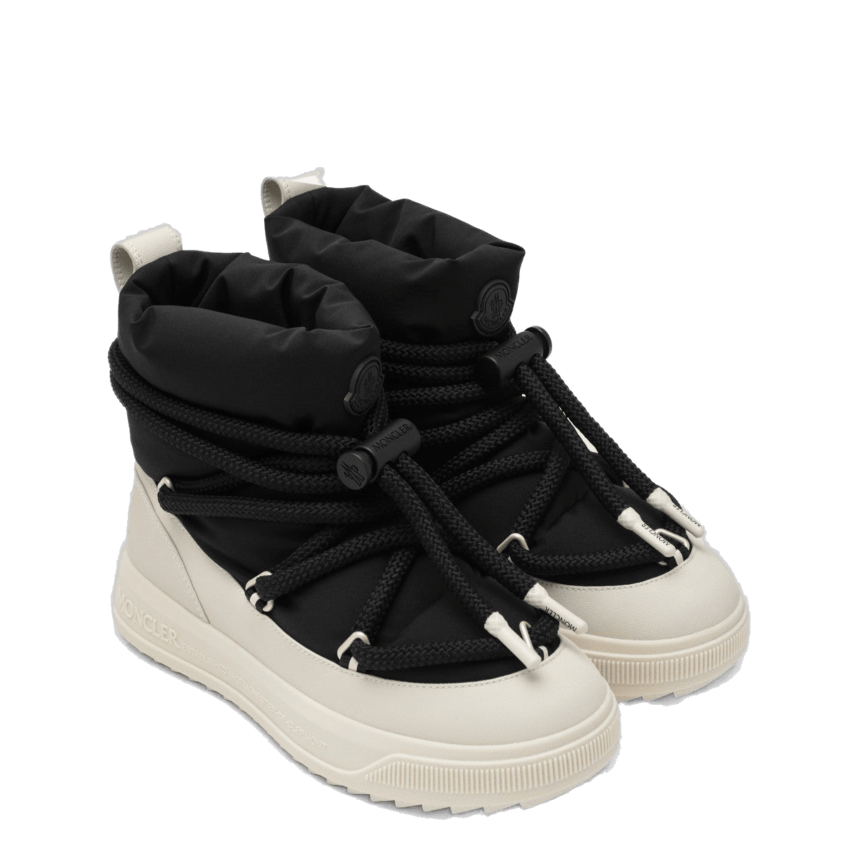 Moncler Black Altive Mid Snow Boots