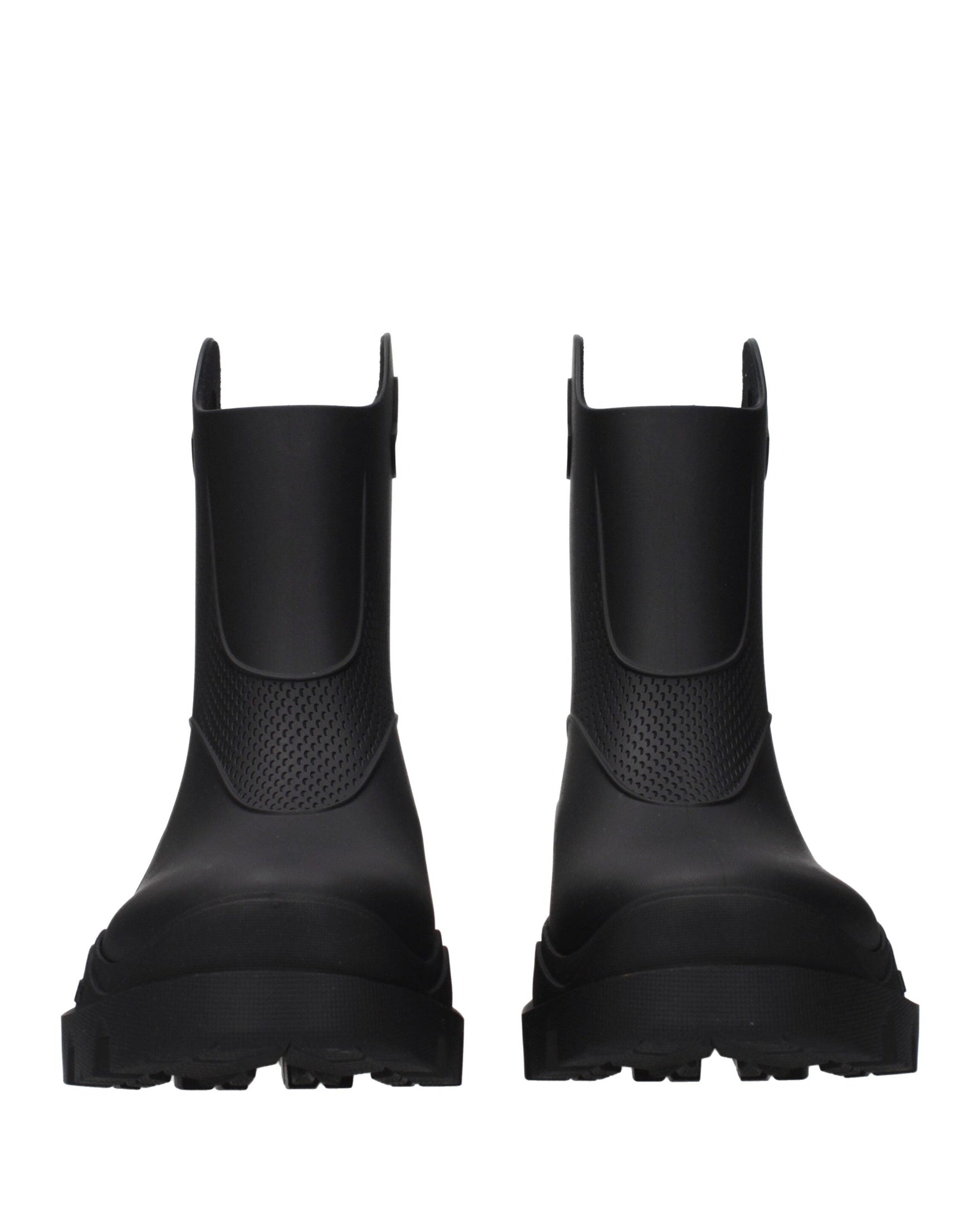 Moncler Black Cotton Ankle Boots Glam Steals