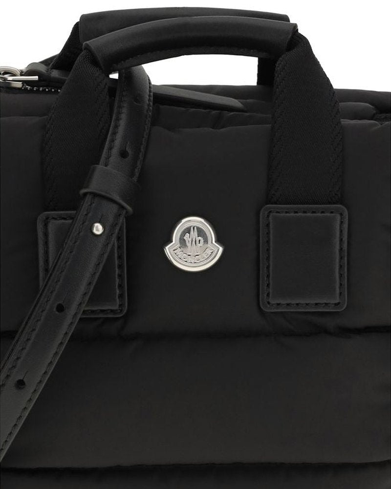Moncler Black Goose Down Shoulder Bag Glam Steals