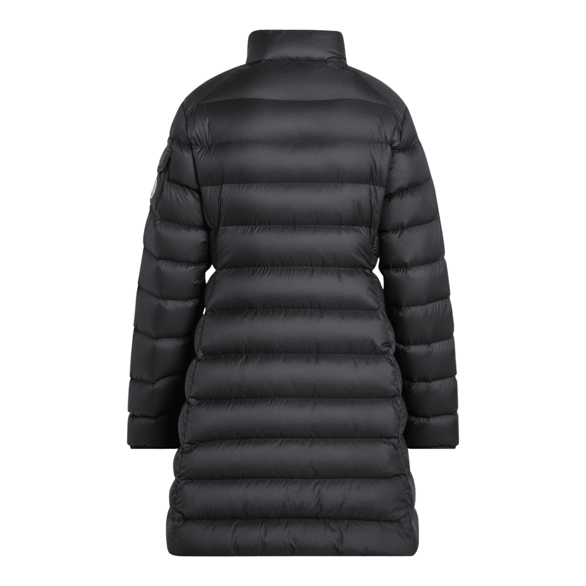 Moncler Black Igesse Midi Down Jacket Glam Steals