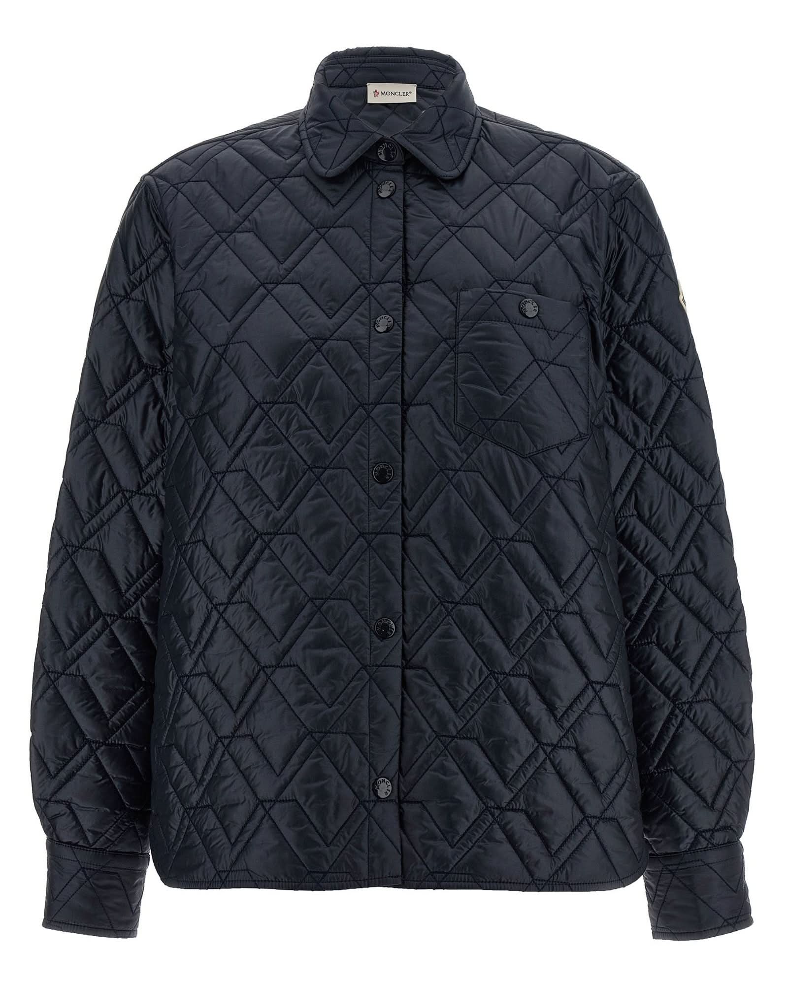 Moncler Quilted Overshirt Glam Steals