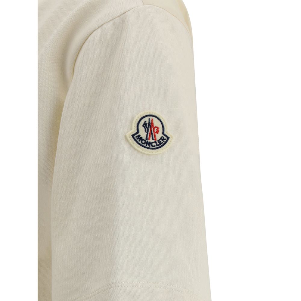 Moncler T-Shirt With Side Slits Glam Steals