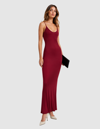 coastal luxe_saint laurent_maxi dress