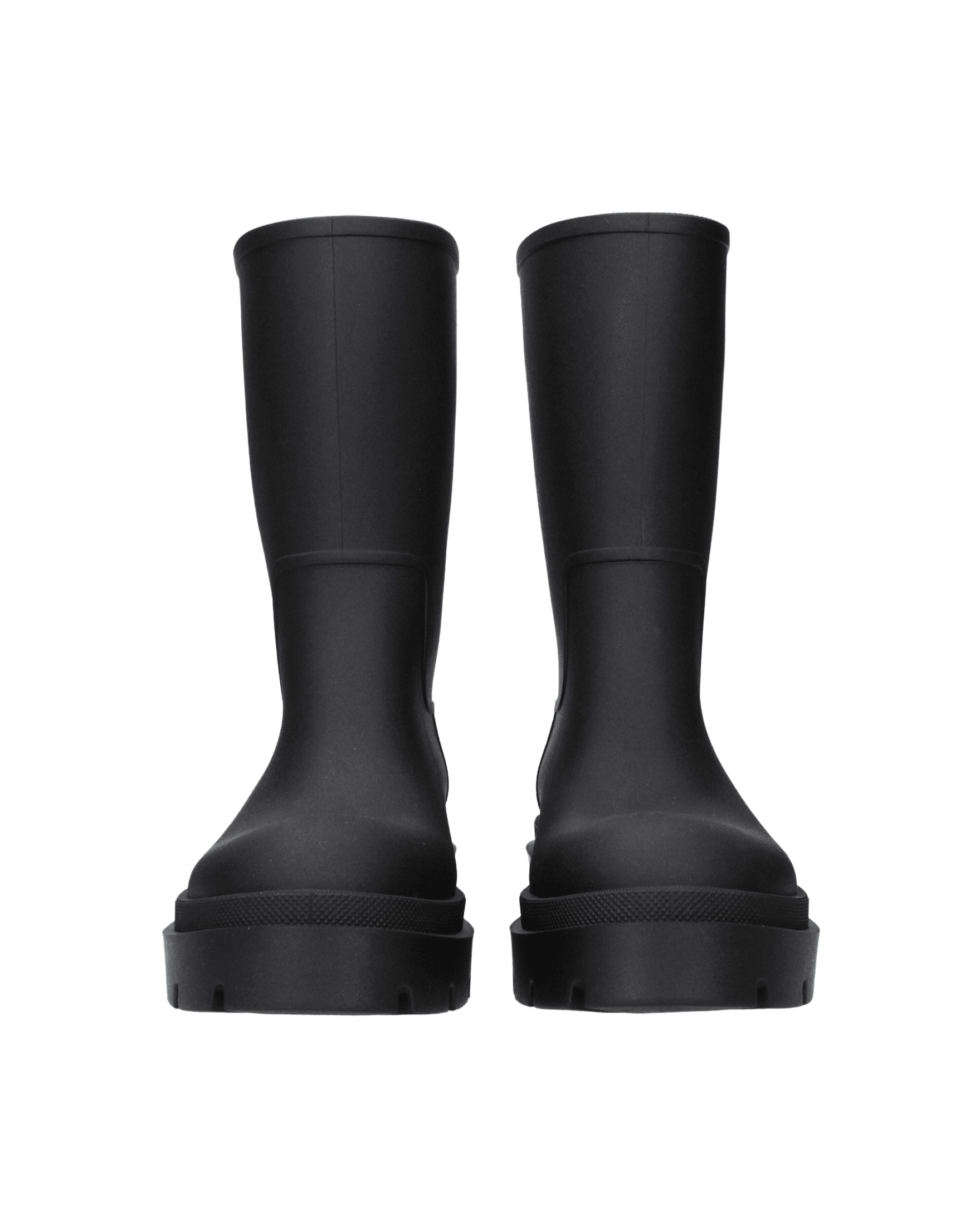 Off White Cotton Black Ankle Boots Glam Steals