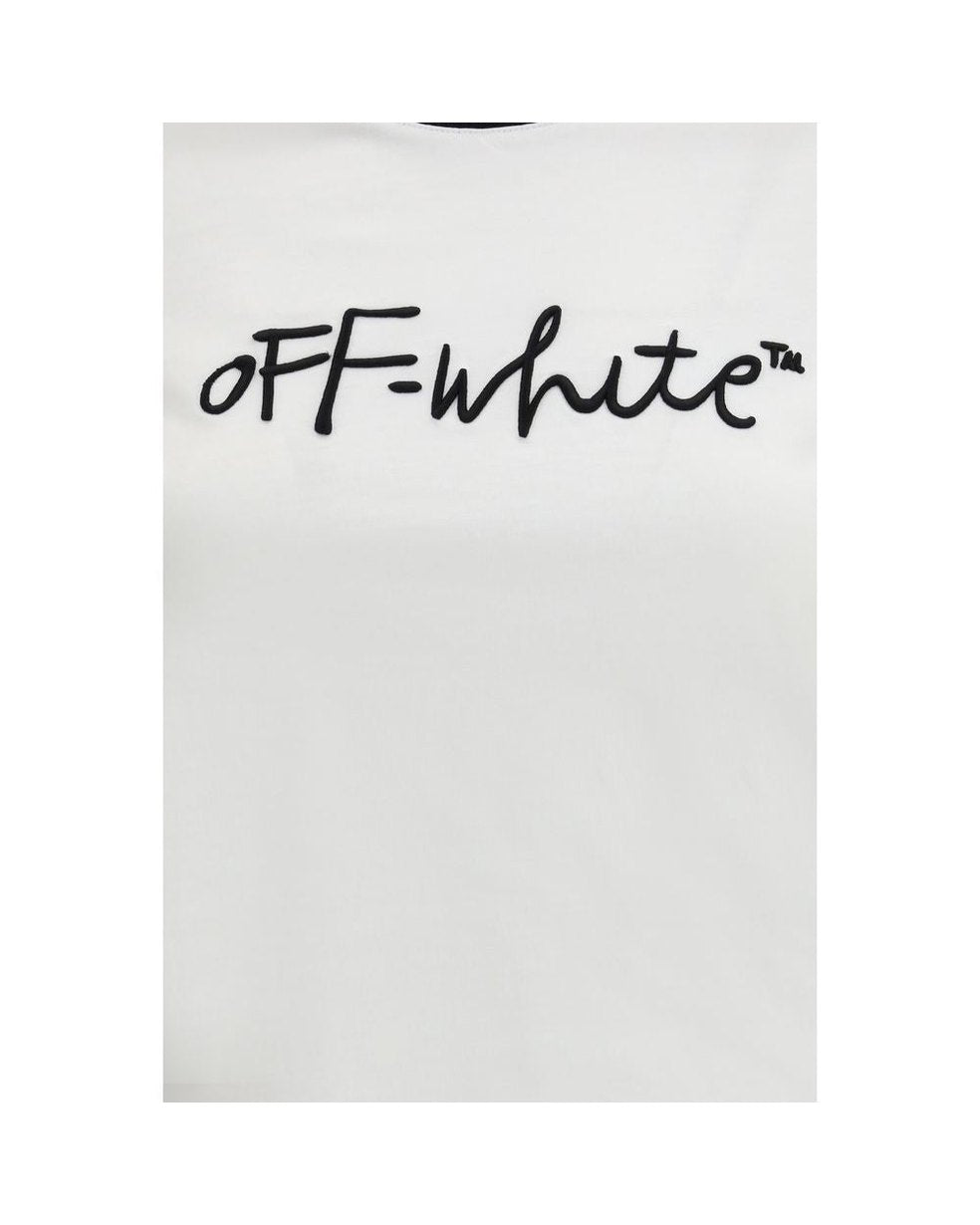Off-White Cotton White T-Shirt