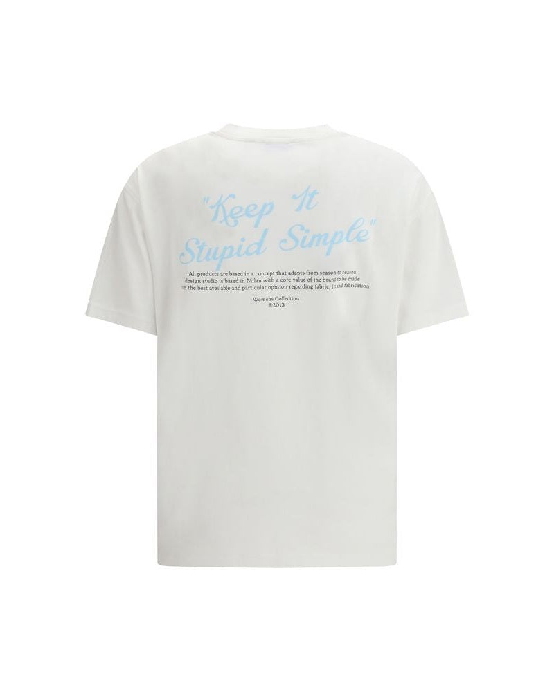 Off-White Cotton White T-Shirt