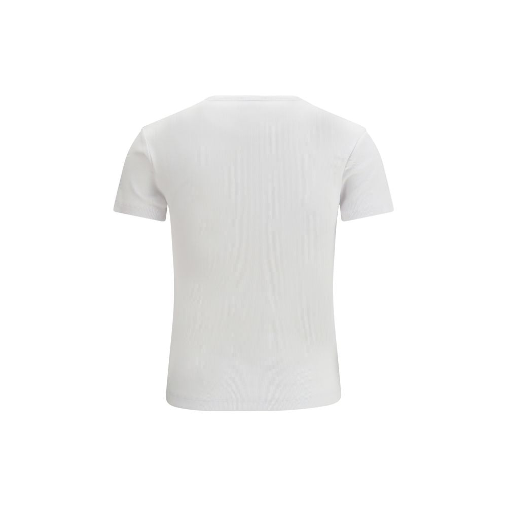 Off-white Cotton White T-shirt Glam Steals