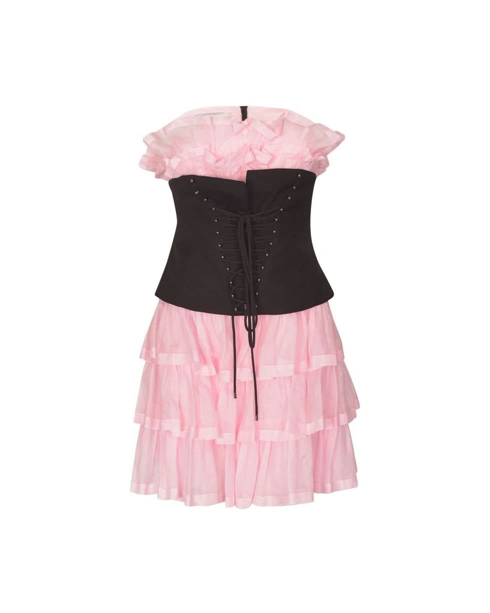Philosophy Di Lorenzo Serafini Cotton Cocktail Dress Dresses