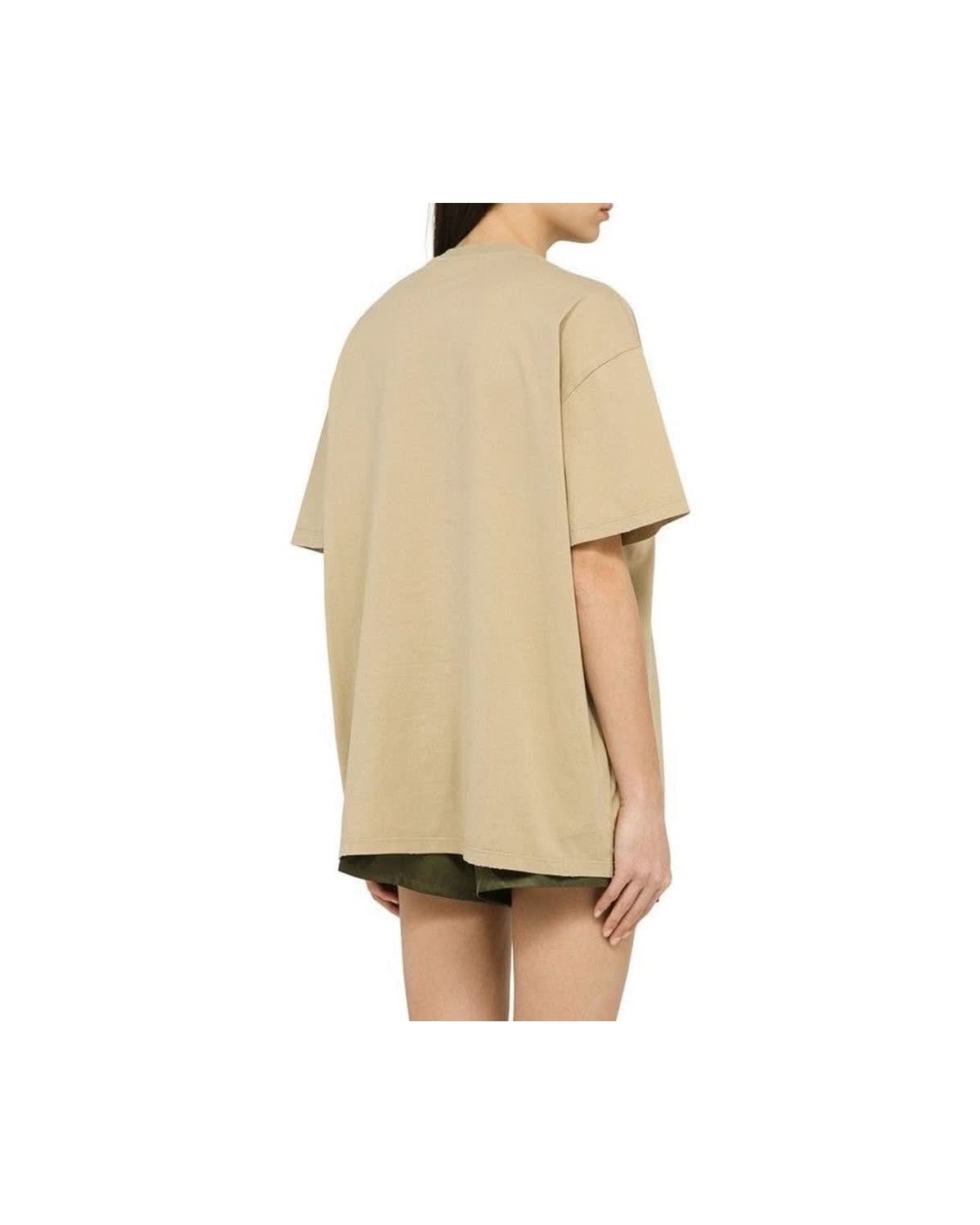 Prada Beige Cotton T-shirt