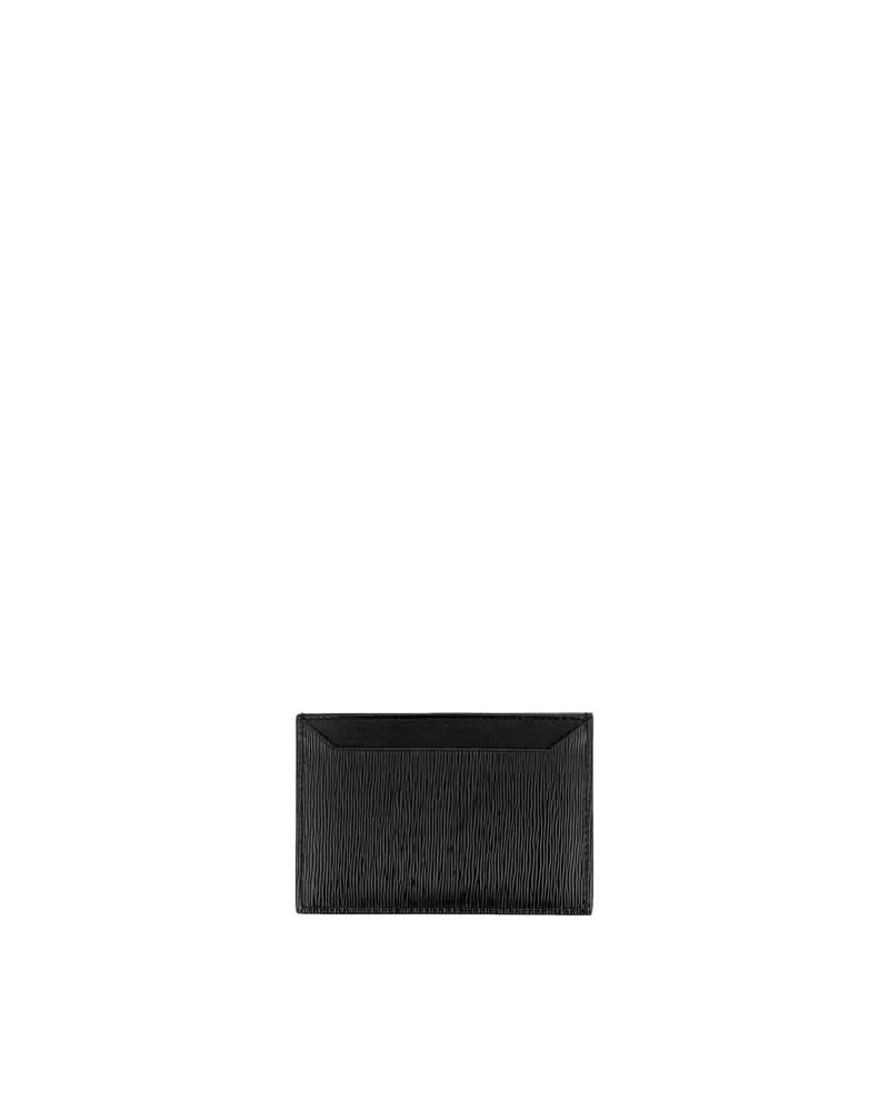 Prada Black Calfskin Wallet Wallets