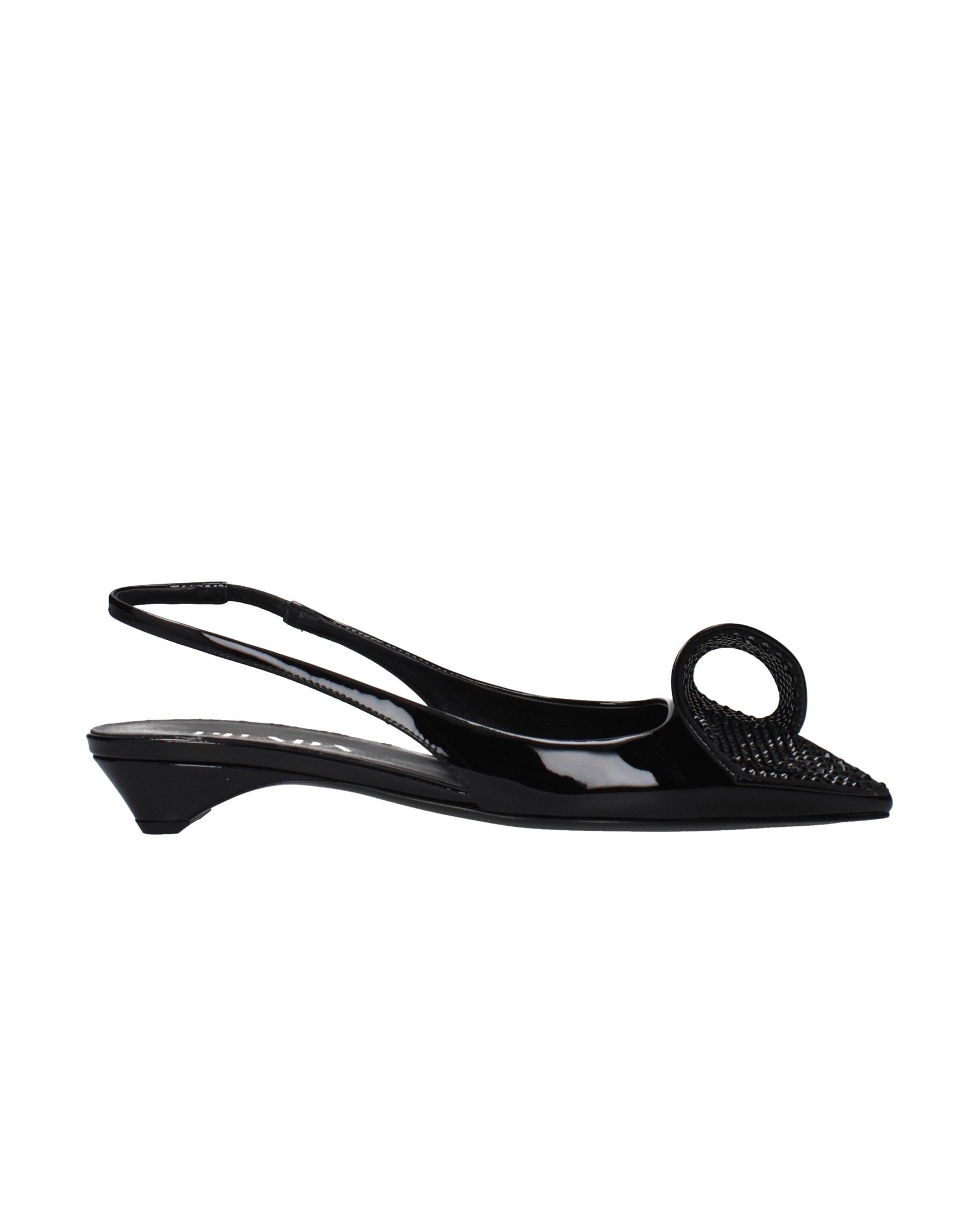 Prada Black Leather Flat Sandals Glam Steals