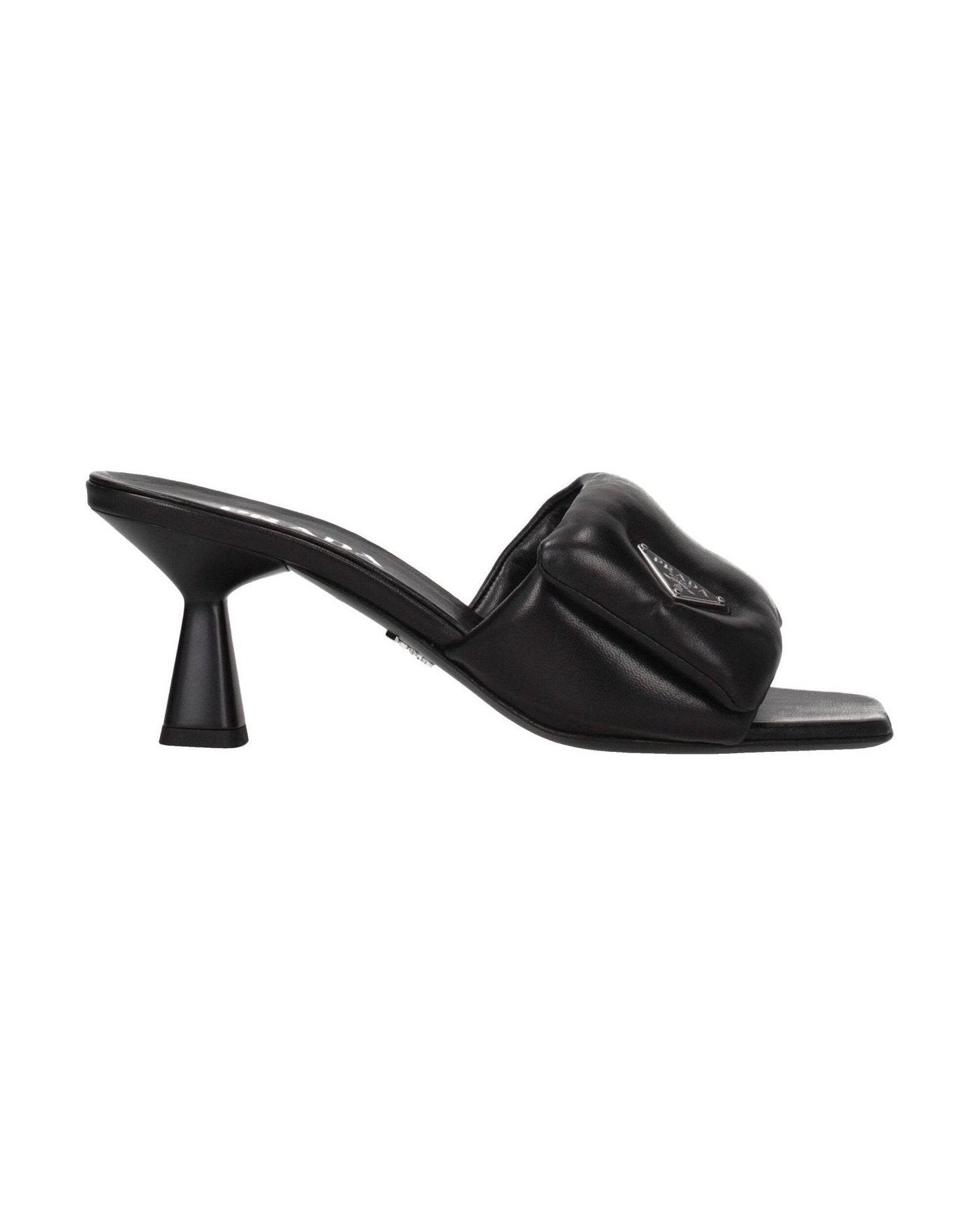 Prada Black Leather Platforms Glam Steals