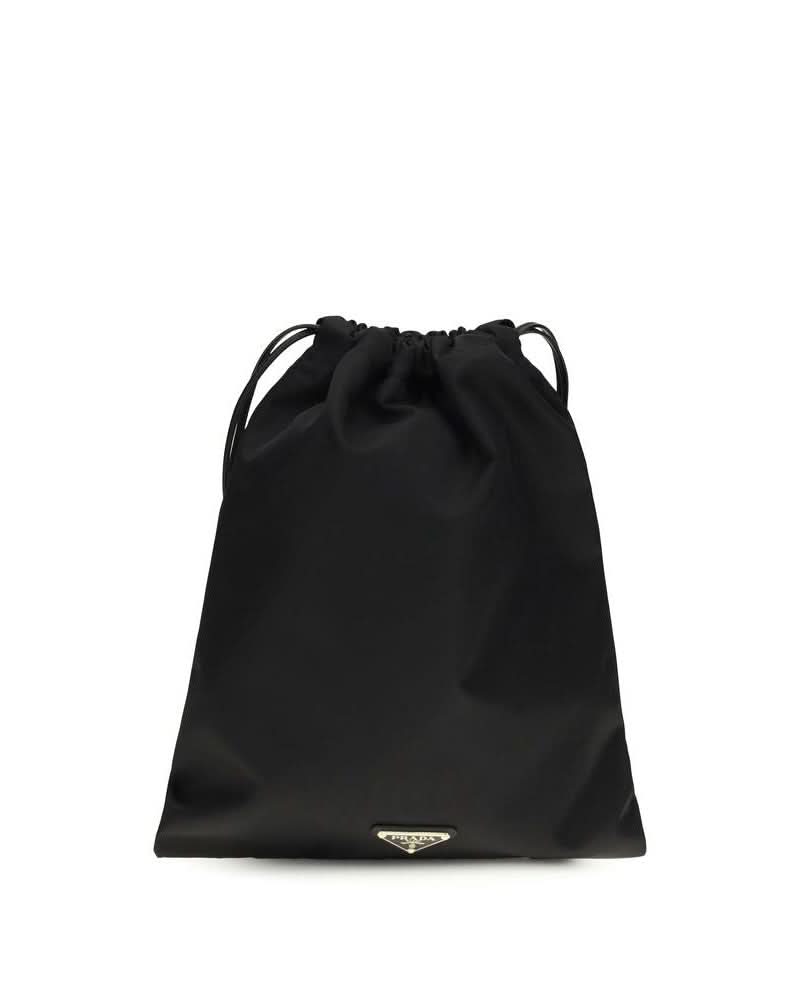 Prada Black Recycled Polyamide Shoulder Bag Glam Steals