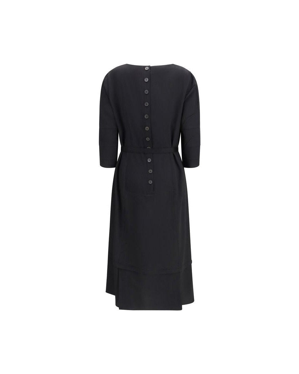 Prada Black Wool Casual Dress Glam Steals