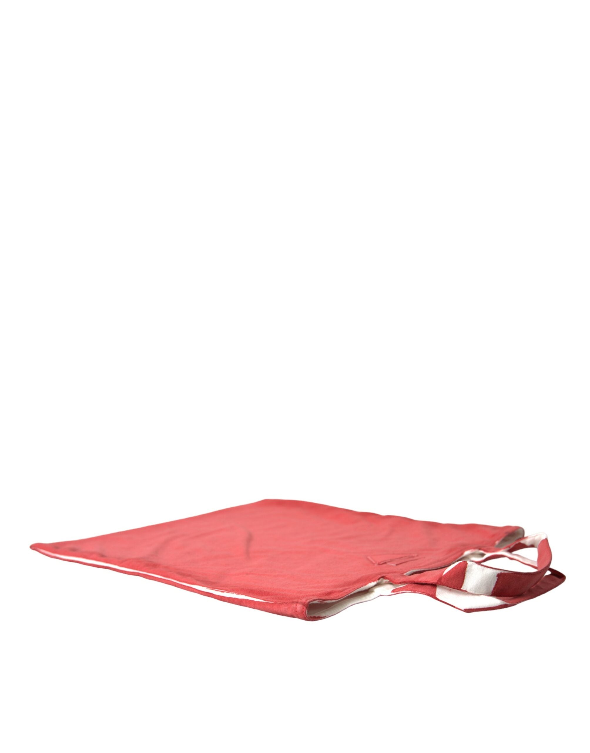 Prada Chic And Fabric Tote Red White Bag Glam Steals