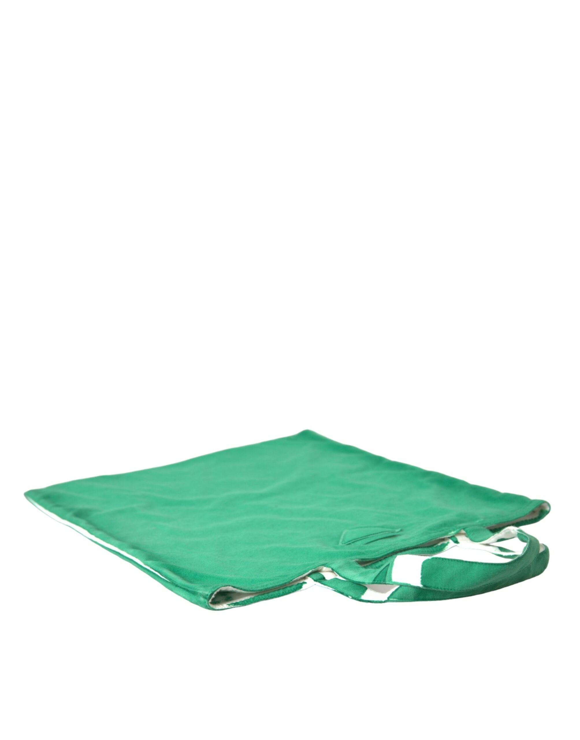 Prada Elegant Fabric Tote Green Bag Glam Steals