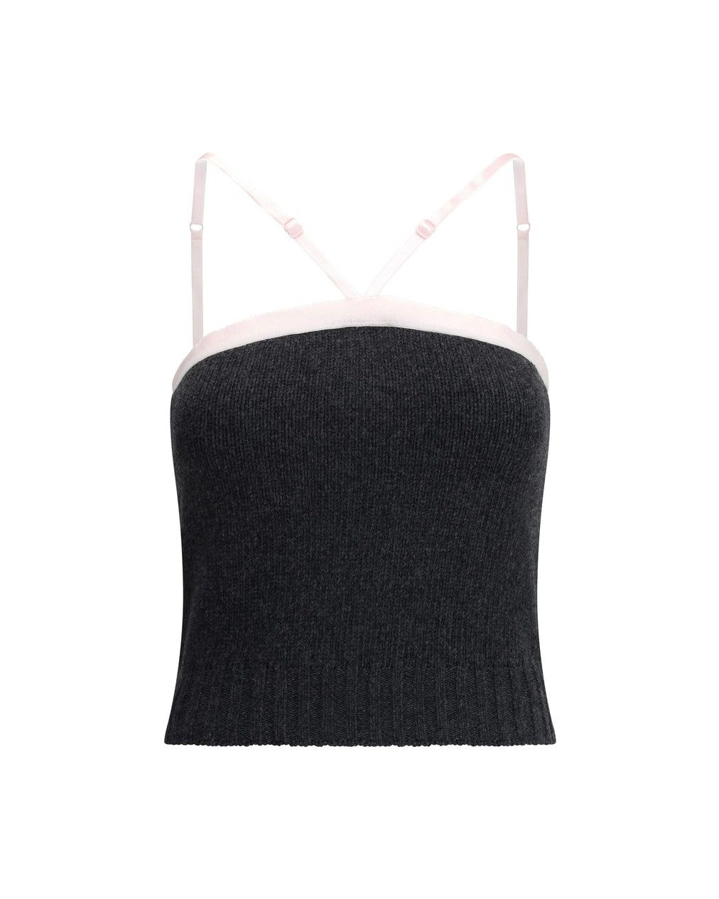 Prada Gray Wool Fleece Top Glam Steals