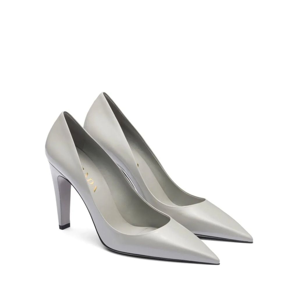 Prada Leather Brushed Pumps Glam Steals